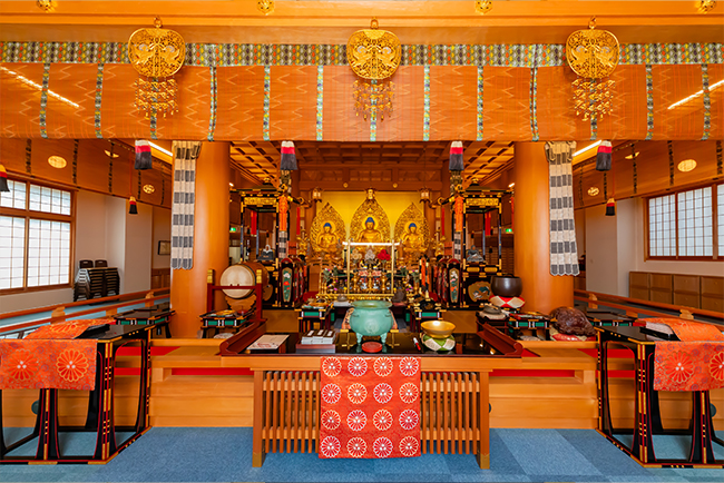 天鷲寺の法要
